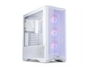 Számítógépház Lian Li LANCOOL II Mesh C Snow Edition RGB ATX Fehér Edzett üveg