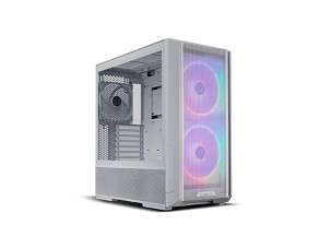 Számítógépház Lian Li LANCOOL 216 ARGB ATX Fehér Edzett üveg