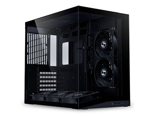 Lian Li O11D Mini V2 Flow, Midi-tower ház,edzett üveg - fekete