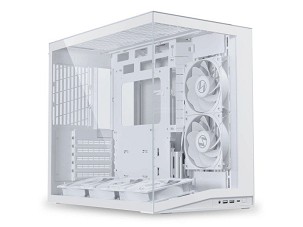 Lian Li O11D Mini V2 Flow, Midi-tower ház,edzett üveg - fehér