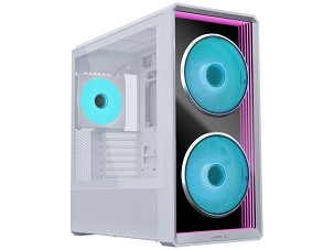 Lian Li LANCOOL 217 INF számítógépház, ATX, Edzett üveg, fehér